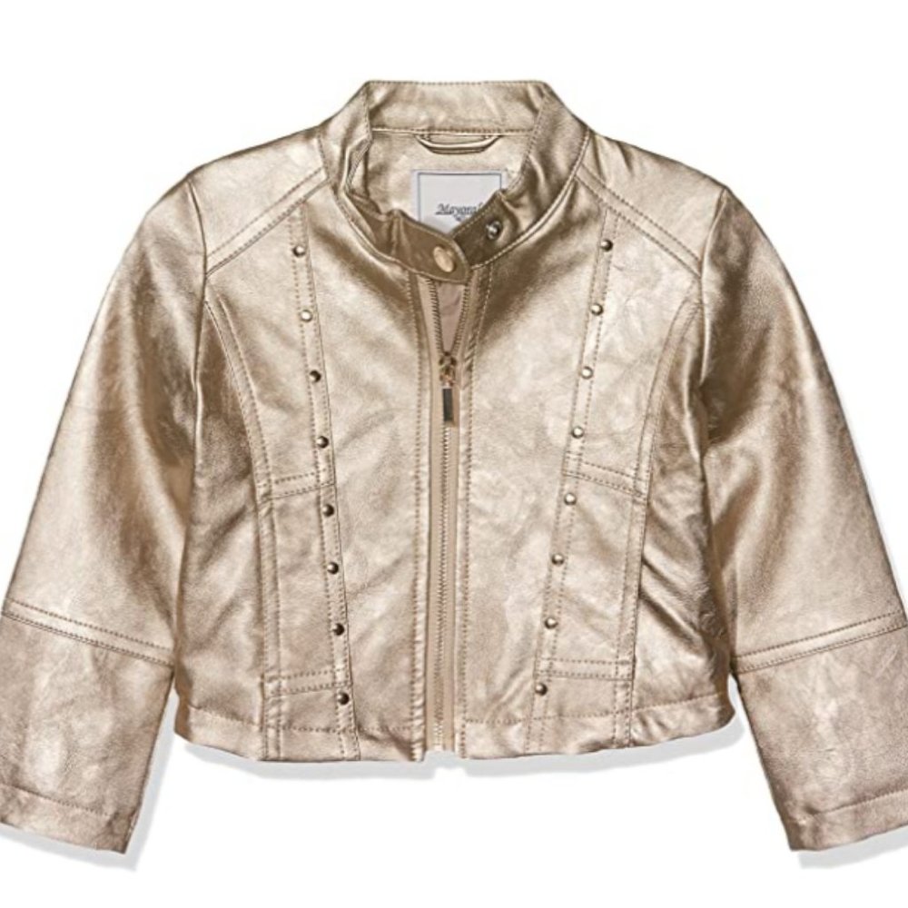 Mayoral Gold Moto Jacket